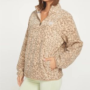 Volcom Quarter Zip Mock Neck Sweater Size S NWT